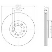 Тормозной диск HELLA 50315PRO / 8DD 355 107-611