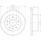 Тормозной диск HELLA 54162PRO / 8DD 355 108-981