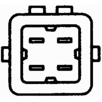 Датчик температуры охлаждающей жидкости HELLA 6PT 009 107-541-1