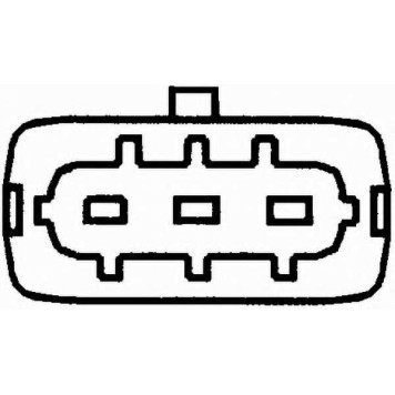 Датчик положения распредвала HELLA 6PU 009 121-501-1