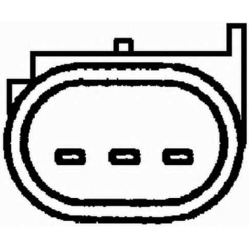 Датчик положения распредвала HELLA 6PU 009 121-691-1