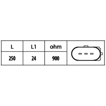 Датчик импульсов HELLA 6PU 009 146-581-1