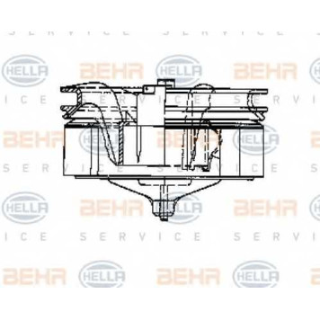Вентилятор салона HELLA 8EW 009 158-021