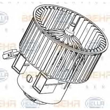 Вентилятор салона HELLA 8EW 351 040-271