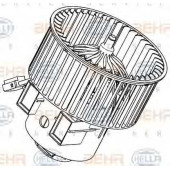 Вентилятор салона HELLA 8EW 351 040-461