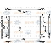Конденсатор кондиционера HELLA 8FC 351 310-601