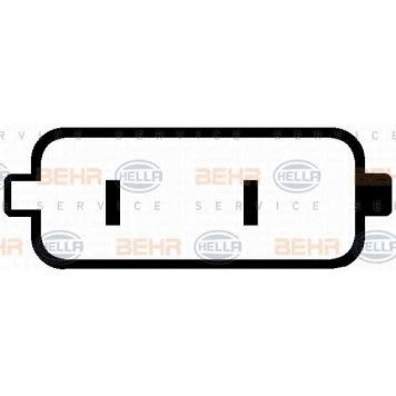 Компрессор кондиционера для FORD TRANSIT(FB# #, FC# #, FN# #, FS# #, FZ# #,FA# #,FD# #,FM# #) <b>HELLA BEHR SERVICE 8FK 351 113-381</b>-1