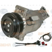 Компрессор кондиционера для HOLDEN ASTRA, ASTRA SPORTSBACK / OPEL ASTRA, MERIVA, ZAFIRA <b>HELLA BEHR SERVICE Version ALTERNATIVE 8FK 351 135-801</b>