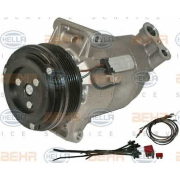 Компрессор кондиционера для HOLDEN ASTRA, ASTRA SPORTSBACK / OPEL ASTRA, MERIVA, ZAFIRA <b>HELLA BEHR SERVICE Version ALTERNATIVE 8FK 351 135-801</b>