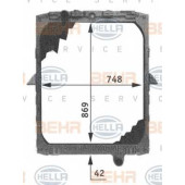 Радиатор охлаждения двигателя HELLA 8MK 376 721-501