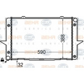 Радиатор охлаждения двигателя HELLA 8MK 376 726-761