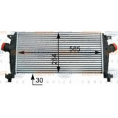 Интеркулер HELLA 8ML 376 777-261