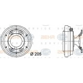 Сцепление вентилятора радиатора HELLA 8MV 376 731-291