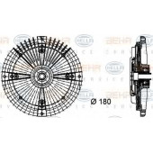 Сцепление вентилятора радиатора HELLA 8MV 376 732-471