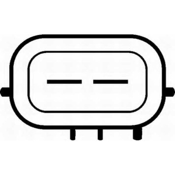 Водяной насос системы очистки фар HELLA 8TW 006 849-051-1