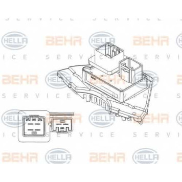 Регулятор вентилятора салона HELLA 5HL 351 321-231