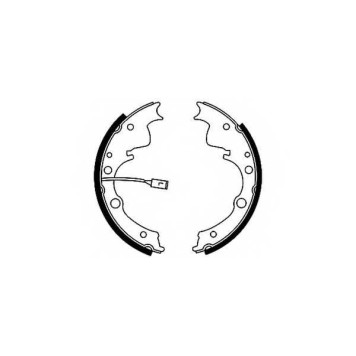 Комплект тормозных колодок <b>HELLA 8DB 355 001-971 / H9180</b>