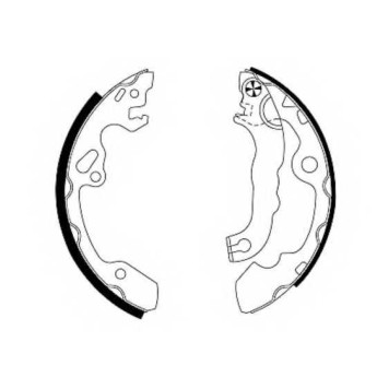 Комплект тормозных колодок для FORD FOCUS(DAW,DBW,DFW,DNW) <b>HELLA 8DB 355 002-231 / H9320</b>