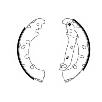 Комплект тормозных колодок для FORD FIESTA(JA#,JB#,JD#,JH#), FUSION(JU#), KA(RB#), PUMA(EC#), STREET KA(RL2) / MAZDA 2(DY) <b>HELLA 8DB 355 002-411 / H9445</b>