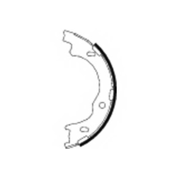 Комплект колодок стояночной тормозной системы HELLA H9995 / 8DA 355 050-811