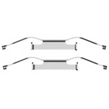 комплект принадлежностей, тормозной суппорт HELLA K0170 / 8DZ 355 201-381