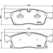 Колодки тормозные дисковые для MERCEDES GL(X166), GLE(C292,W166), GLS(X166), M(W166) <b>HELLA 8DB 355 019-701 / T2146</b>