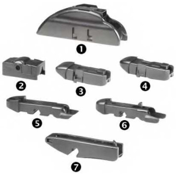 Щетка стеклоочистителя HELLA WBU 26 / 9XW 197 765-261-1