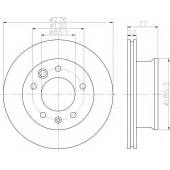 Тормозной диск HELLA PAGID 54315PRO / 8DD 355 111-001