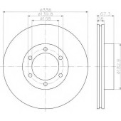 Тормозной диск HELLA PAGID 54373 / 8DD 355 111-861