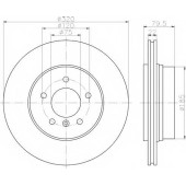 Тормозной диск HELLA PAGID 54416PRO / 8DD 355 112-251