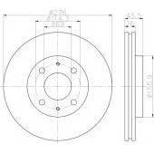 Тормозной диск HELLA PAGID 54487 / 8DD 355 112-951