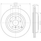 Тормозной диск HELLA PAGID 54509PRO / 8DD 355 113-231