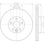 Тормозной диск HELLA PAGID 54969PRO / 8DD 355 116-221
