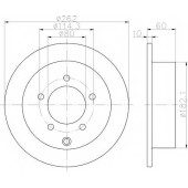 Тормозной диск HELLA PAGID 55274PRO / 8DD 355 119-181
