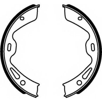 Комплект колодок стояночной тормозной системы HELLA PAGID H1775 / 8DA 355 050-961