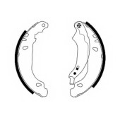 Комплект тормозных колодок для NISSAN PLATINA / RENAULT CLIO, LOGAN, SANDERO/STEPWAY, THALIA <b>HELLA PAGID 8DB 355 002-261 / H9335</b>