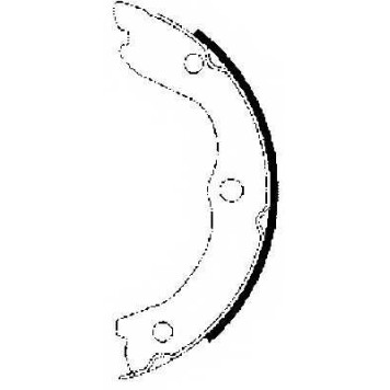 Комплект колодок стояночной тормозной системы HELLA PAGID H9725 / 8DA 355 050-611