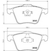 Колодки тормозные дисковые для VOLVO XC90 <b>HELLA PAGID 8DB 355 011-721 / T1488</b>