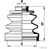 Комплект пылника приводного вала HERTH+BUSS JAKOPARTS J2863004