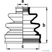 Комплект пылника приводного вала HERTH+BUSS JAKOPARTS J2885003