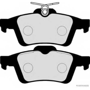 Колодки тормозные дисковые для FORD C-MAX, FOCUS / MAZDA 3, 5 / NISSAN PRIMERA / VOLVO C30, S40, V50 <b>HERTH+BUSS JAKOPARTS J3613019</b>-1
