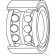 Комплект подшипника ступицы колеса HERTH+BUSS JAKOPARTS J4708013