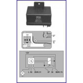 Реле, система накаливания HUCO 132051