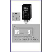 Реле, система накаливания HUCO 132061