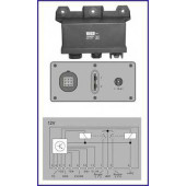 Реле, система накаливания HUCO 132075