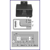 Реле, система накаливания HUCO 132081