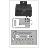 Реле, система накаливания HUCO 132082