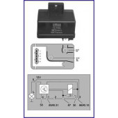 Реле, система накаливания HUCO 132084