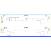 Комплект проводов зажигания HUCO 134755