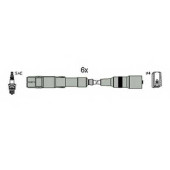 Комплект проводов зажигания HUCO 134796